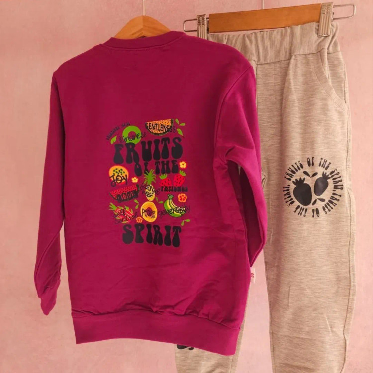 پشت بلوز تمام چاپ هست