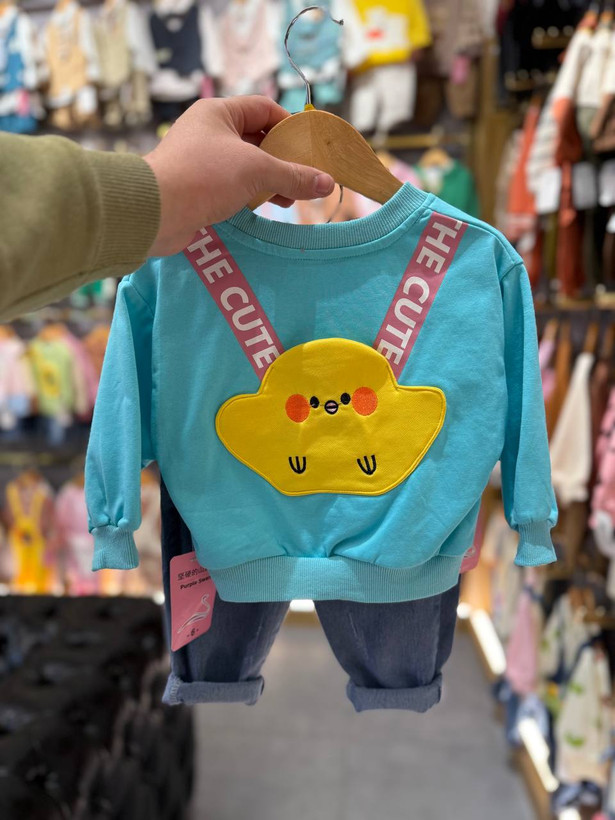 پشت بلوز کیف طرح جوجه