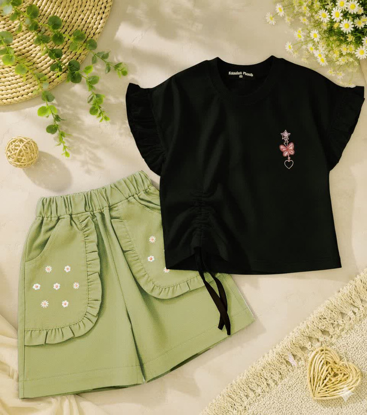 تیشرت تک گلدوزی